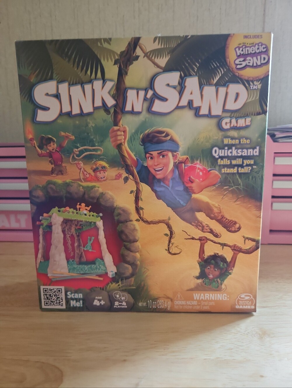 Sink N' Sand Game with Kinetic Sand for kids or adults. Brand New in Box